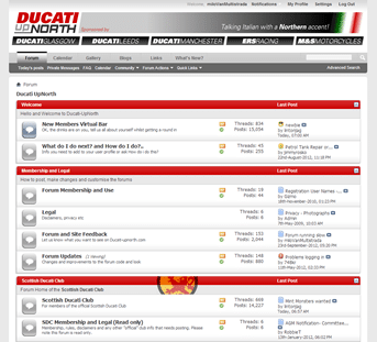 Ducati UpNorth screenshot