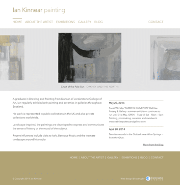 Ian Kinnear Painting screenshot