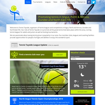 Tennis Tayside screenshot