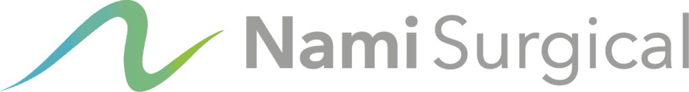 Nami Surgical logo on a white background for branding and marketing.