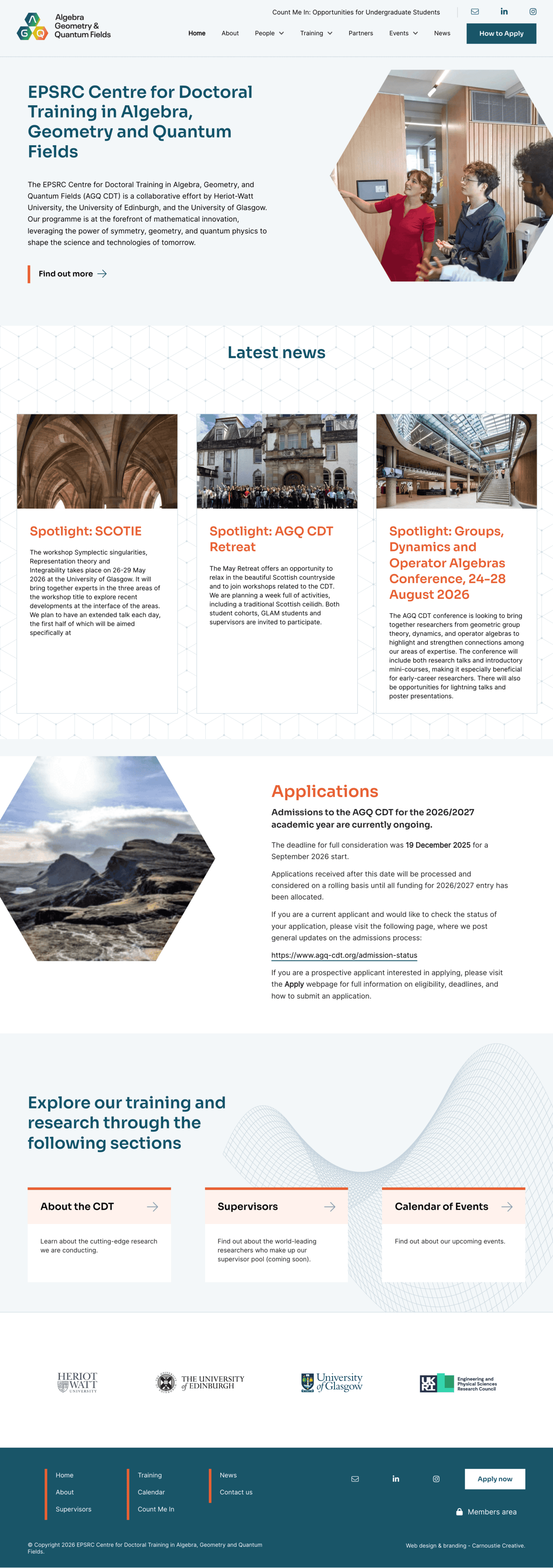 www.agq-cdt.org desktop screenshot