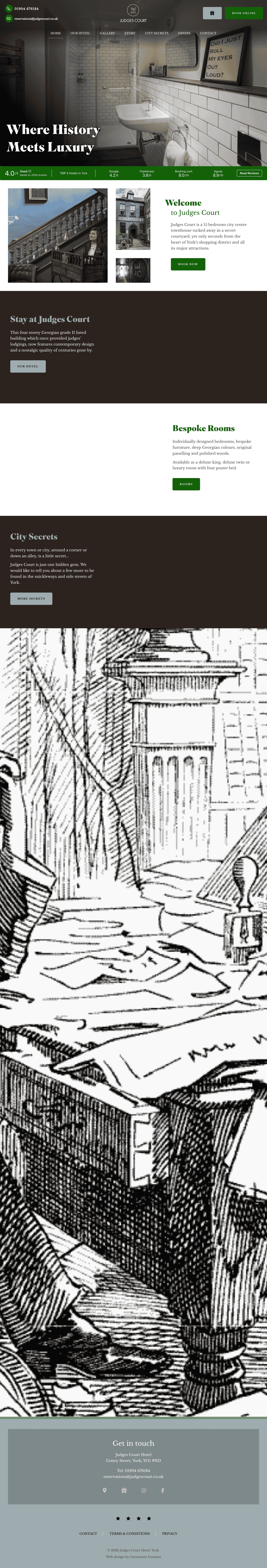 www.judgescourt.co.uk desktop screenshot