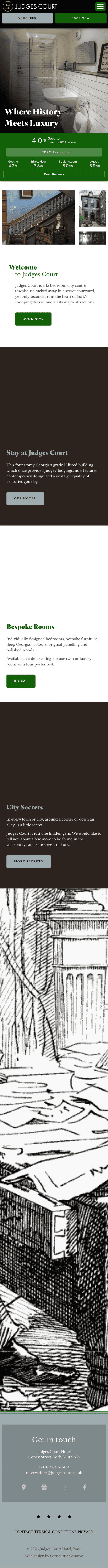 www.judgescourt.co.uk mobile screenshot