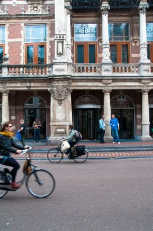 The entrance to Stadgehoorzaal 